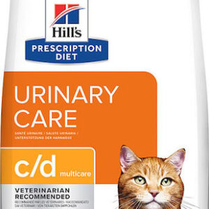 Hill's Prescription Diet Urinary Care c/d Multicare Ξηρά Τροφή για Ενήλικες Γάτες με Ευαίσθητο Ουροποιητικό με Κοτόπουλο 1.5kg