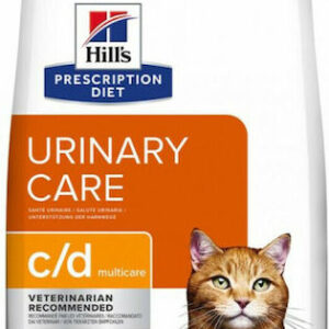 Hill's Prescription Diet Urinary c/d Multicare Ξηρά Τροφή για Ενήλικες Γάτες με Ευαίσθητο Ουροποιητικό με Κοτόπουλο 3kg