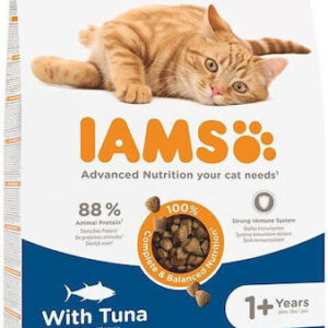 Iams Advanced Nutrition Ξηρά Τροφή χωρίς Γλουτένη για Ενήλικες Γάτες με Τόνο 10kg