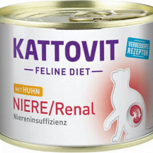 Kattovit Niere/Renal Υγρή Τροφή για Ενήλικες Γάτες σε Κονσέρβα με Κοτόπουλο 85gr 015331
