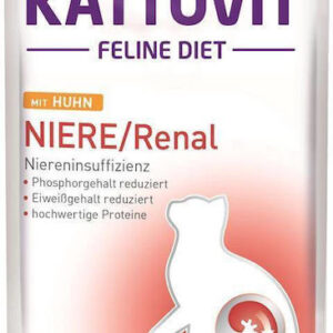 Kattovit Kidney/Renal Υγρή Τροφή για Ενήλικες Γάτες σε Φακελάκι με Κοτόπουλο χωρίς Γλουτένη 85gr 77029