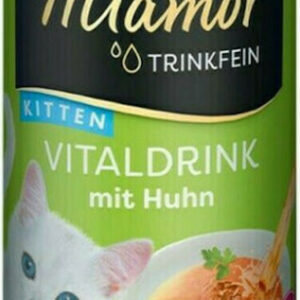 Miamor TrinkFine Kitten Υγρή Τροφή για Ανήλικες Γάτες σε Κονσέρβα με Κοτόπουλο, Πάπια, Συκώτι, Τόνο και Ψάρια χωρίς Γλουτένη 135gr 74369