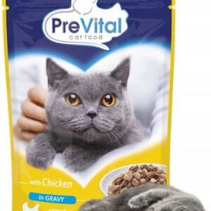 PreVital Υγρή Τροφή για Γάτες με Κοτόπουλο 100gr