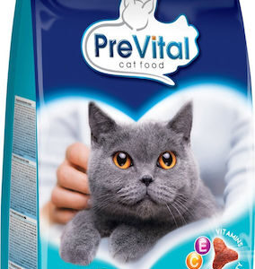 PreVital Ξηρά Τροφή για Ενήλικες Γάτες με Τόνο 1.4kg