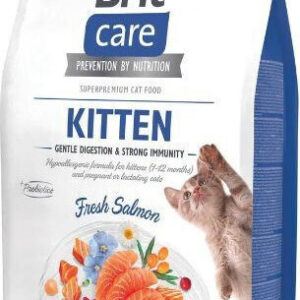 Brit Care Kitten Ξηρά Τροφή χωρίς Σιτηρά & Γλουτένη για Ανήλικες Γάτες με Σολομό 7kg