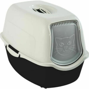 Rotho My Pet Bailey Τουαλέτα Γάτας Κλειστή Μαύρη Μ56 x Π40 x Υ39cm