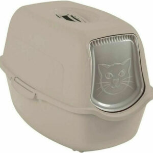 Rotho My Pet Bailey Τουαλέτα Γάτας Κλειστή Μπεζ Μ56 x Π40 x Υ39cm