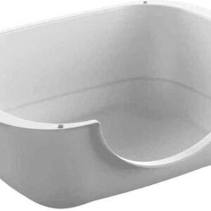 Rotho My Pet Bella Λεκάνη Γάτας Λευκή Μ56 x Π39.5 x Υ19cm