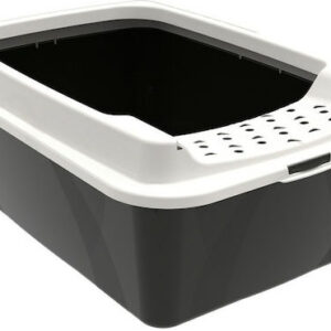 Rotho My Pet Bonnie Eco Λεκάνη Γάτας Μαύρη Μ57.2 x Π39.3 x Υ20.9cm