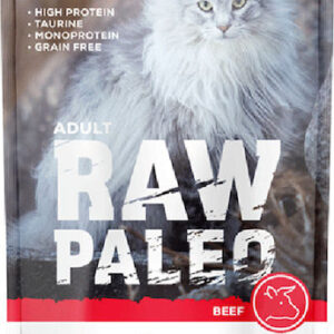 VetExpert Raw Paleo Υγρή Τροφή για Ενήλικες Γάτες σε Φακελάκι με Μοσχάρι χωρίς Γλουτένη 100gr