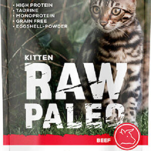 VetExpert Raw Paleo Kitten Beef Υγρή Τροφή για Ανήλικες Γάτες σε Φακελάκι με Μοσχάρι Διαίτης, χωρίς Γλουτένη 100gr