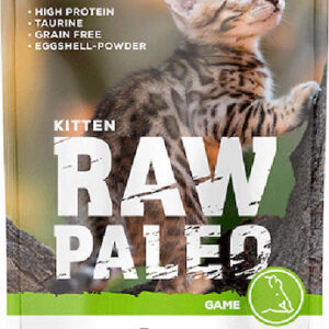 VetExpert Raw Paleo Kitten Game Υγρή Τροφή για Ανήλικες Γάτες σε Φακελάκι με Γαλοπούλα και Κυνήγι χωρίς Σιτηρά & Γλουτένη 100gr