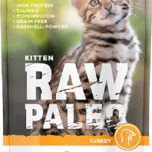 VetExpert Raw Paleo Kitten Υγρή Τροφή για Ανήλικες Γάτες σε Φακελάκι με Γαλοπούλα χωρίς Σιτηρά & Γλουτένη 100gr