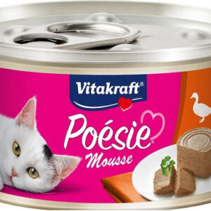 Vitakraft Υγρή Τροφή για Γάτες σε Κονσέρβα με Πάπια 85gr