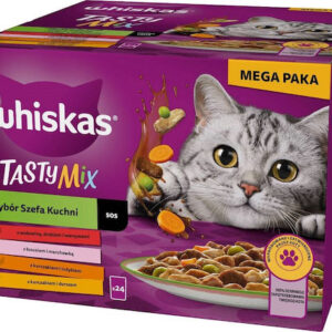 Whiskas Υγρή Τροφή για Ενήλικες Γάτες σε Φακελάκι με Κοτόπουλο 85gr