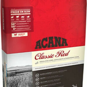 Acana Classic Red 2kg Ξηρά Τροφή Σκύλων χωρίς Σιτηρά & Γλουτένη με Αρνί, Βοδινό και Χοιρινό