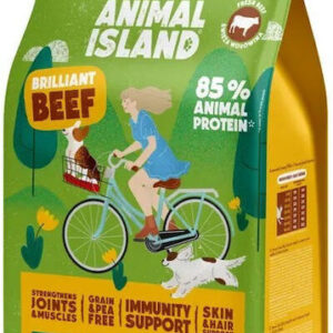 Animal Island 3kg Ξηρά Τροφή χωρίς Σιτηρά & Γλουτένη για Ενήλικους Σκύλους με Βοδινό