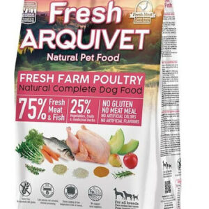 Arquivet Fresh 2.5kg Ξηρά Τροφή Σκύλων χωρίς Γλουτένη με Κοτόπουλο και Ψάρια
