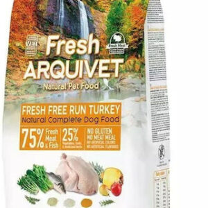 Arquivet Fresh Turkey Fish Semi-moist Dog Food 10kg