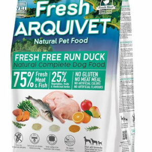 Arquivet Fresh 2.5kg Ξηρά Τροφή Σκύλων με Πάπια, Κρέας, Ψάρια και Λαχανικά