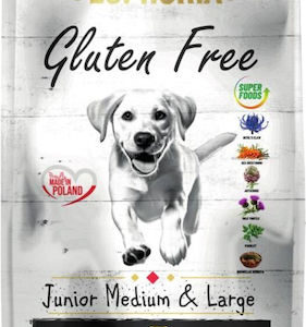 Dog Food 12kg Ξηρά Τροφή Σκύλων Μεσαίων & Μεγαλόσωμων Φυλών χωρίς Γλουτένη με Βοδινό
