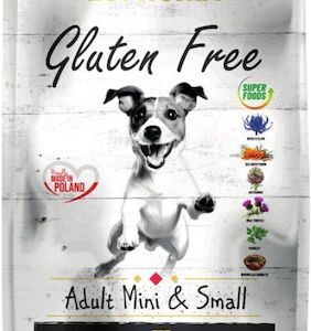 Dog Food 12kg Ξηρά Τροφή χωρίς Γλουτένη για Ενήλικους Σκύλους Μικρόσωμων Φυλών με Βοδινό