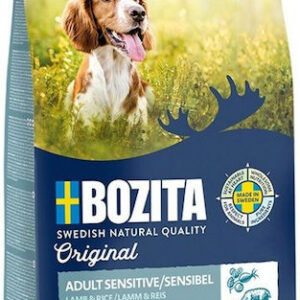 Bozita Original 12kg Ξηρά Τροφή χωρίς Γλουτένη για Ενήλικους Σκύλους με Αρνί και Ρύζι