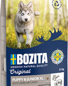 Bozita Original Mother 12kg Ξηρά Τροφή χωρίς Γλουτένη για Κουτάβια με Αρνί και Κοτόπουλο