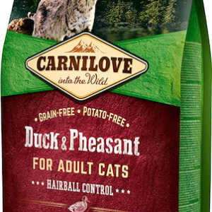 Carnilove Into The Wild Duck & Pheasant Ξηρά Τροφή χωρίς Σιτηρά για Ενήλικες Γάτες με Πάπια 6kg