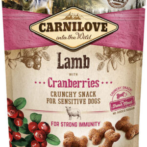 Carnilove Carnilove Λιχουδιά Σκύλου με Αρνί και Μύρτιλα 200gr