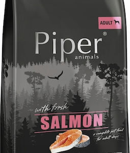 Piper Adult Salmon 12kg Ξηρά Τροφή χωρίς Σιτηρά & Γλουτένη για Ενήλικους Σκύλους με Σολομό