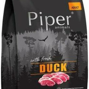 Piper Adult 12kg Ξηρά Τροφή χωρίς Σιτηρά & Γλουτένη για Ενήλικους Σκύλους με Πάπια