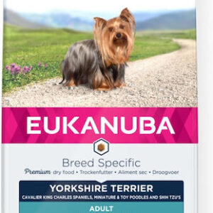 Eukanuba Breed Specific Yorkshire 2kg Ξηρά Τροφή χωρίς Γλουτένη για Ενήλικους Σκύλους Μικρόσωμων Φυλών με Κοτόπουλο