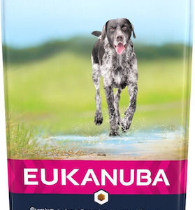 Eukanuba Senior Large/Giant 12kg Ξηρά Τροφή χωρίς Σιτηρά & Γλουτένη για Ηλικιωμένους Σκύλους Μεγαλόσωμων Φυλών με Ψάρια