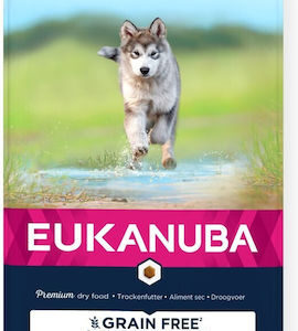 Eukanuba Large&giant 12kg Ξηρά Τροφή χωρίς Σιτηρά & Γλουτένη για Κουτάβια Μεγαλόσωμων Φυλών με Αρνί