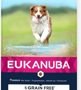 Eukanuba Small&medium 12kg Ξηρά Τροφή χωρίς Σιτηρά & Γλουτένη για Ενήλικους Σκύλους Μικρόσωμων & Μεσαίων Φυλών με Αρνί