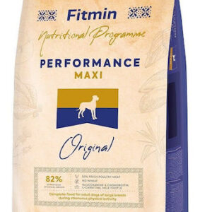 Fitmin Maxi Performance 12kg Ξηρά Τροφή Σκύλων Μεγαλόσωμων Φυλών χωρίς Γλουτένη με Πουλερικά