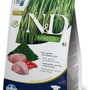 Farmina N&D Spirulina 2kg Ξηρά Τροφή χωρίς Σιτηρά & Γλουτένη για Κουτάβια Μεγαλόσωμων Φυλών με Αρνί