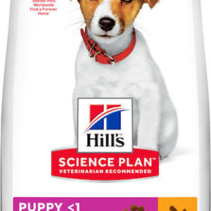 Hill's Science Plan Puppy <1 Small & Mini 3kg Ξηρά Τροφή χωρίς Γλουτένη για Κουτάβια Μικρόσωμων Φυλών με Κοτόπουλο