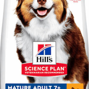 Hill's Science Plan Mature Adult 7+ Medium 14kg Ξηρά Τροφή για Ηλικιωμένους Σκύλους Μεσαίων Φυλών με Κοτόπουλο