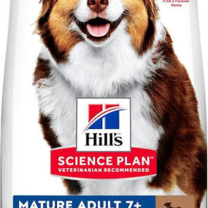 Hill's Science Plan Mature 2.5kg Ξηρά Τροφή χωρίς Γλουτένη για Ενήλικους Σκύλους Μεσαίων Φυλών με Αρνί και Ρύζι