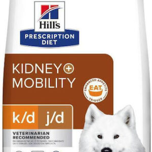 Hill's Prescription Diet Kidney/Mobility 4kg Ξηρά Τροφή Σκύλων