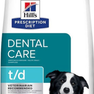 Hill's T D Dental Care 4kg Ξηρά Τροφή Σκύλων χωρίς Γλουτένη με Κοτόπουλο