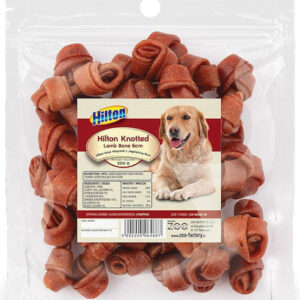 Hilton Knotted Λιχουδιές Σκύλου με Αρνί 6εκ. 500gr