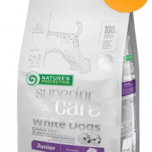 Nature's Protection Superior Care White Dog 1.5kg Ξηρά Τροφή χωρίς Σιτηρά & Γλουτένη για Κουτάβια με Ψάρια