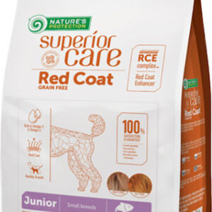 Nature's Protection Superior Care Red Coat 1.5kg Ξηρά Τροφή χωρίς Σιτηρά & Γλουτένη για Κουτάβια Μικρόσωμων Φυλών με Σολομό