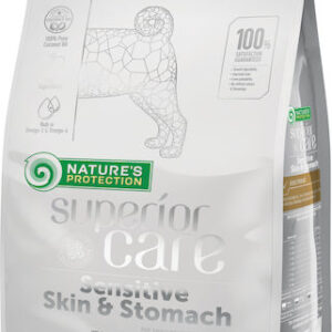 Nature's Protection Sensitive Skin & Stomach Small 1.5kg Ξηρά Τροφή χωρίς Σιτηρά & Γλουτένη για Ενήλικους Σκύλους Μικρόσωμων Φυλών με Αρνί