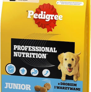 Pedigree Junior Professional Nutrition 12 Kg Πουλερικά Λαχανικά Πλήρης Ξηρά Τροφή Κουτ