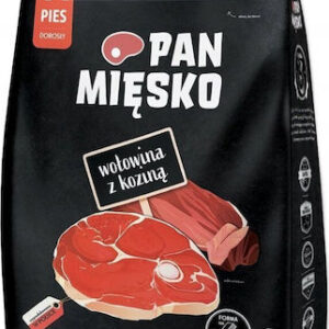 Pan Miesko 3kg Ξηρά Τροφή χωρίς Γλουτένη για Ενήλικους Σκύλους με Κρέας και Βοδινό