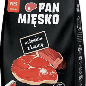 Pan Miesko 9kg Ξηρά Τροφή χωρίς Γλουτένη για Ενήλικους Σκύλους Μικρόσωμων Φυλών με Βοδινό
